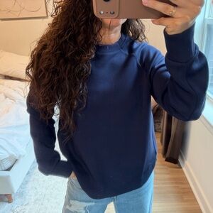 Quince Navy Blue Sweatshirt